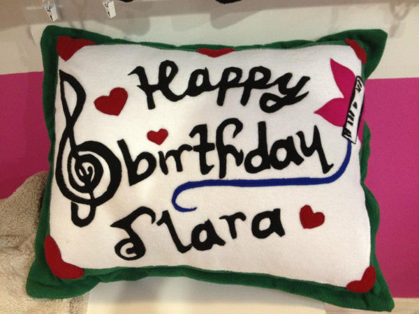 Happy birthday Rectangle Shaped Pillow