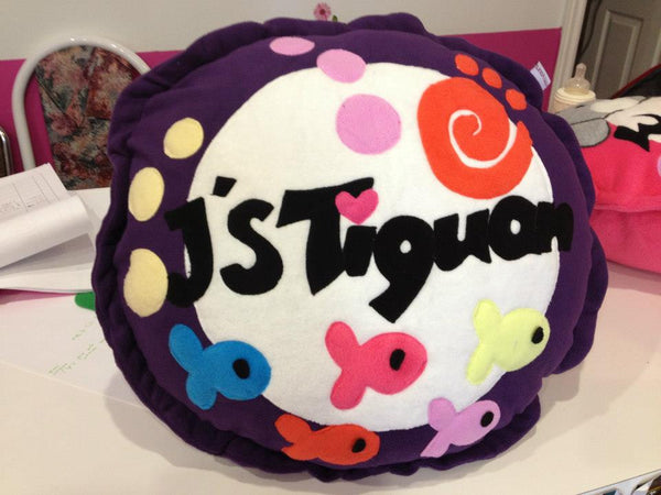 Fish-Circle Shaped Pillow